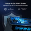 Renogy PRO 12V 200Ah Smart LiFePO₄ Battery with Bluetooth monitoring & self-heating saftey sytem