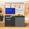 Renogy PRO 12V 200Ah Smart LiFePO₄ Battery with Bluetooth monitoring & self-heating ul94