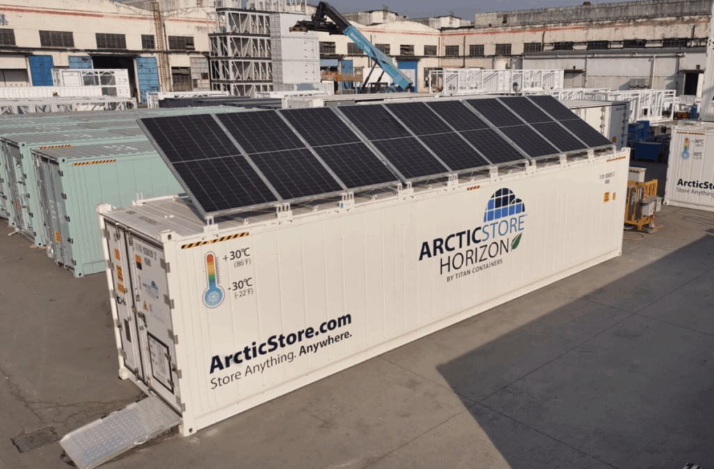 Denmark’s TITAN Containers adds solar to ArcticStore cold units - Power ...