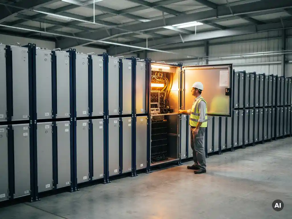 What is modular battery storage?